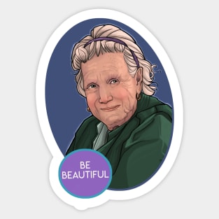 Be Beautiful Sticker